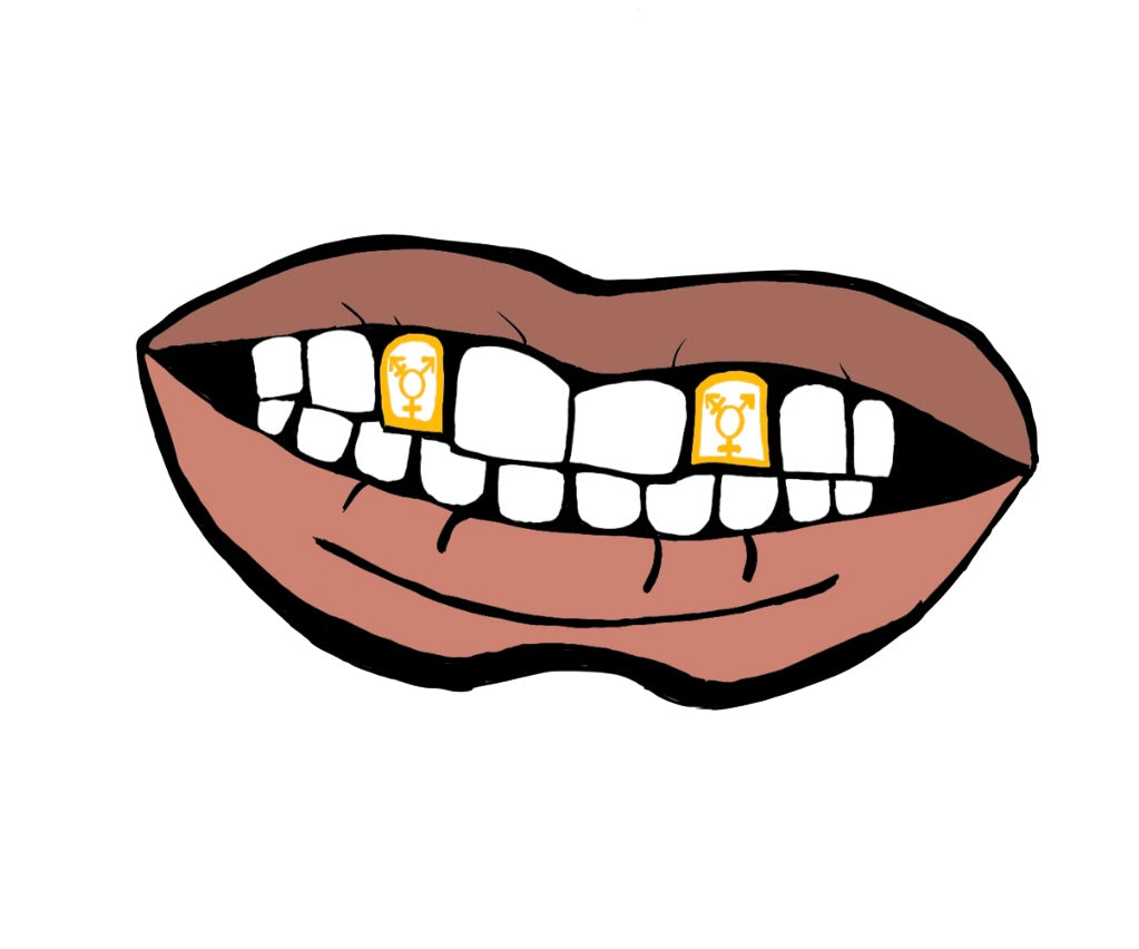 Grillz Stickers