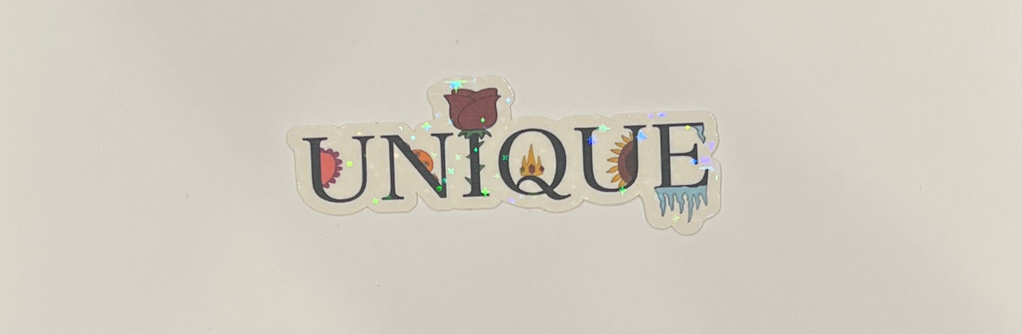 Unique Sticker
