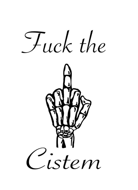 F the Cistem Sticker