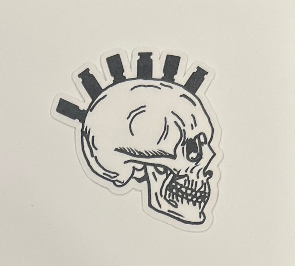T mohawk Sticker