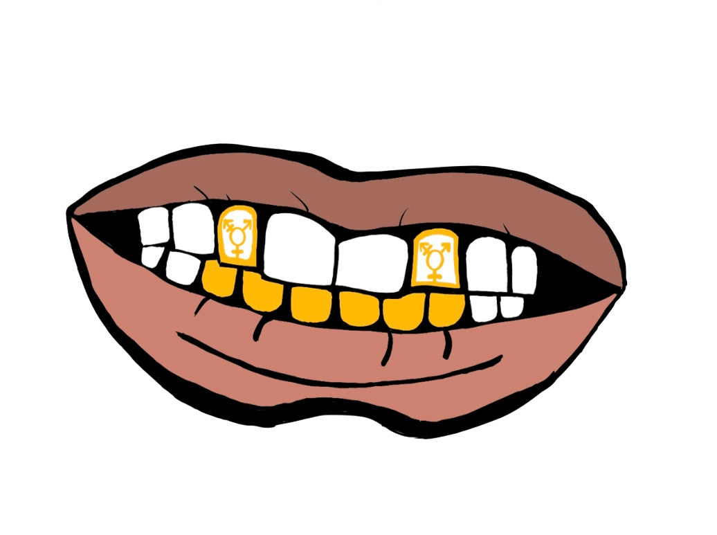 Grillz Stickers